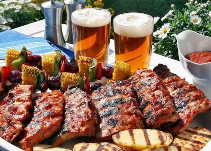 Bia thủ công cho BBQ ngoài trời