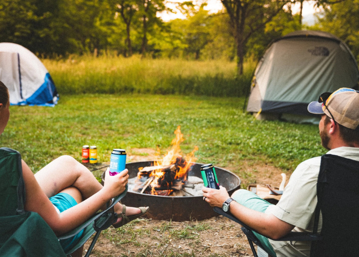 bia thủ công cho dân camping