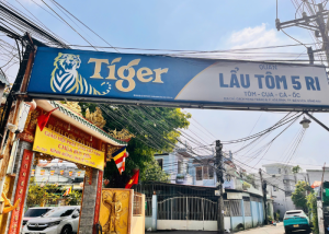 Lẩu tôm 5 Ri ở Biên Hòa