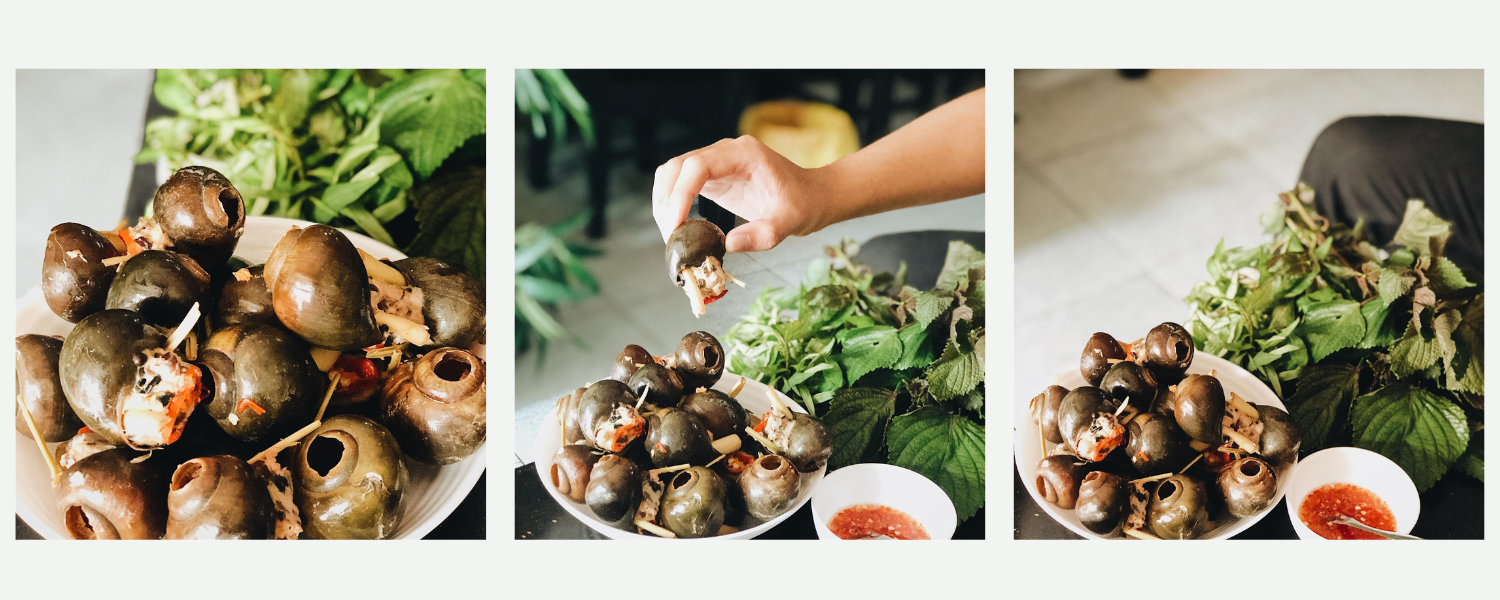 Quán ốc bươu nhồi thịt 9 ốc