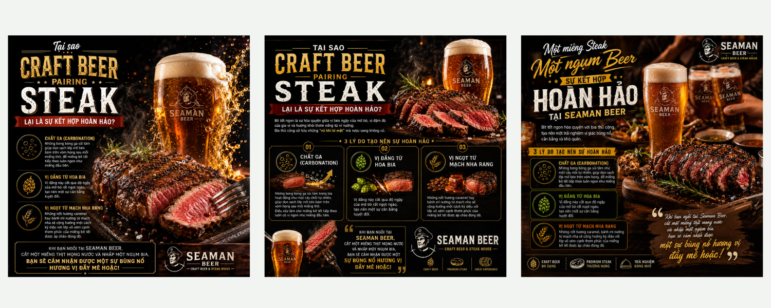 craft beer pairing steak