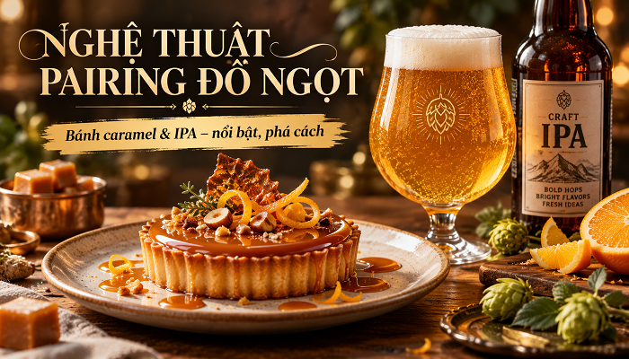 paring đồ ngọt