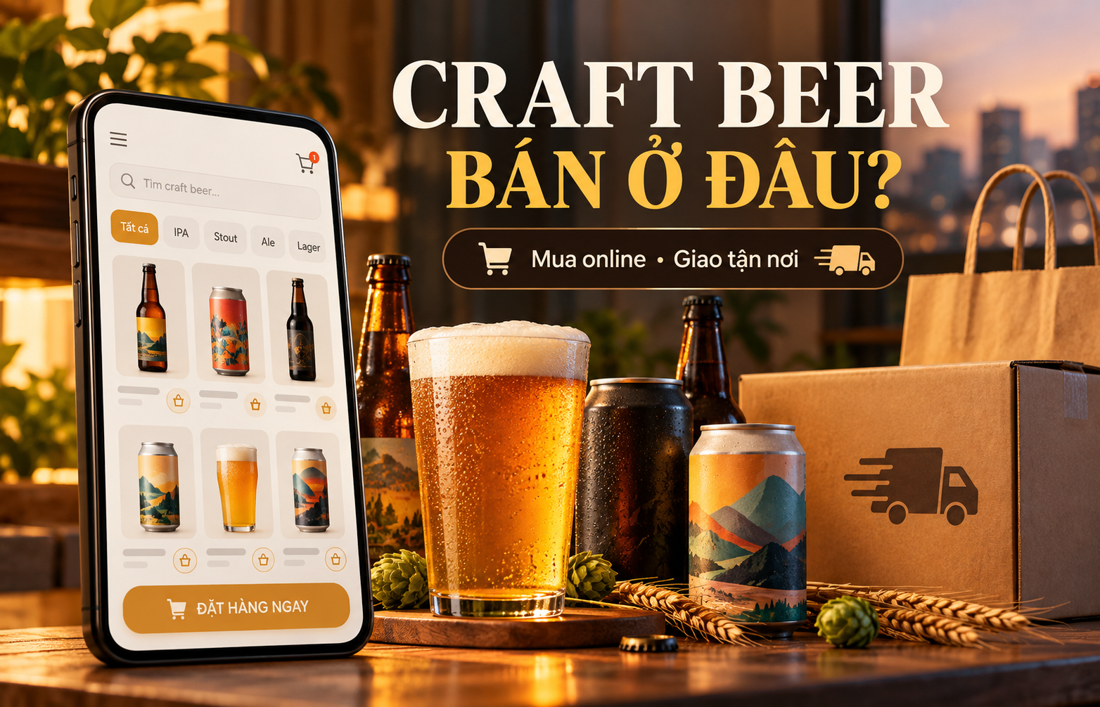Craft beer bán ở đâu